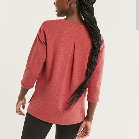 Hyba 3/4 Sleeve Crew neck Sweatshirt - Picture 3 of 8